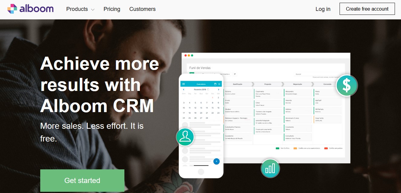 Alboom CRM Pricing, Features, Reviews and Alternatives