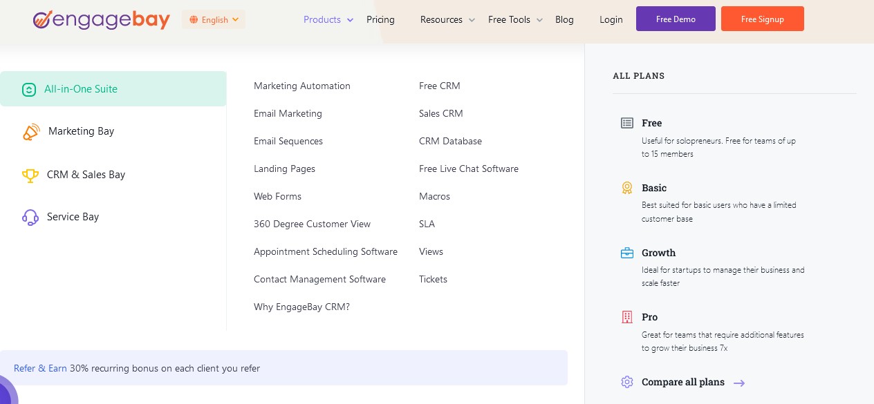 EngageBay CRM Pricing, Features, Reviews and Alternatives