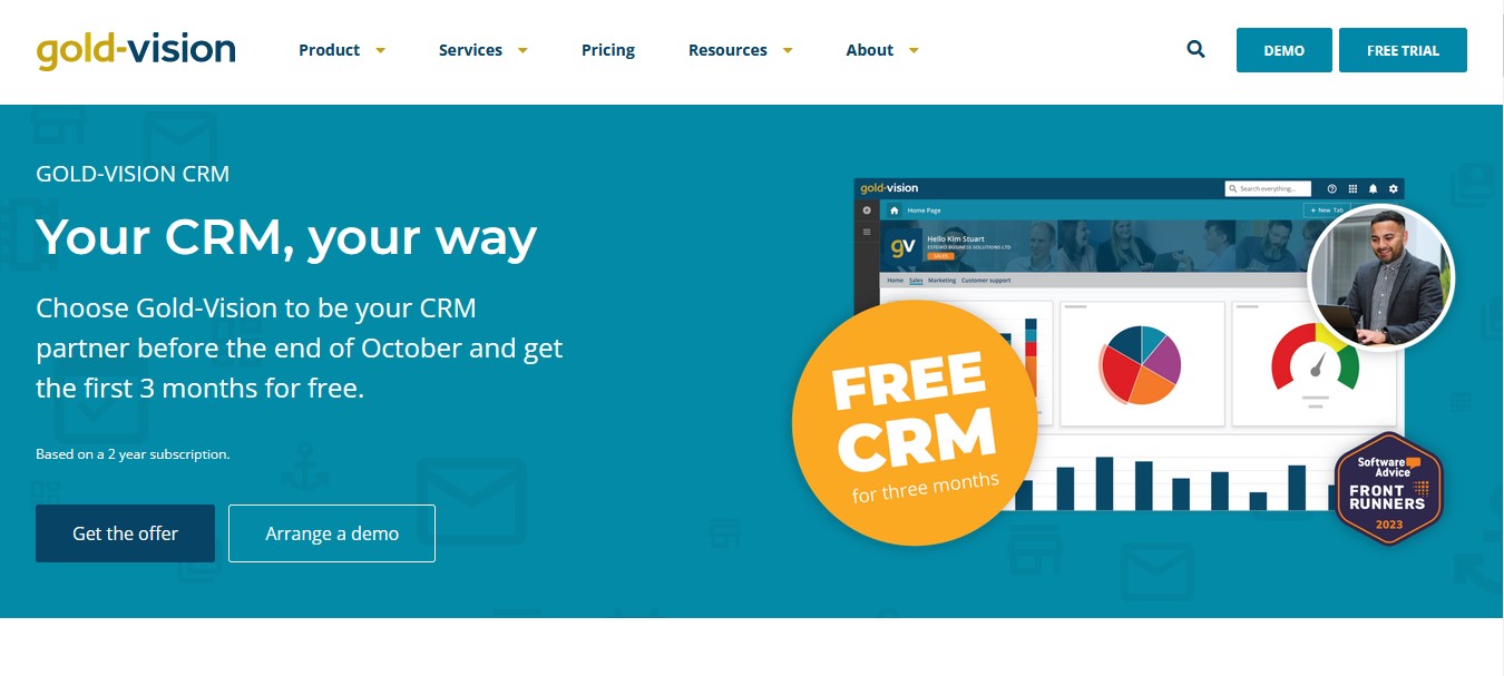 Gold-Vision CRM Pricing, Features, Reviews and Alternatives