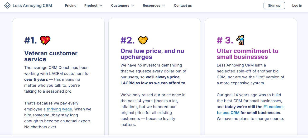 Less Annoying CRM Pricing, Features, Reviews and Alternatives