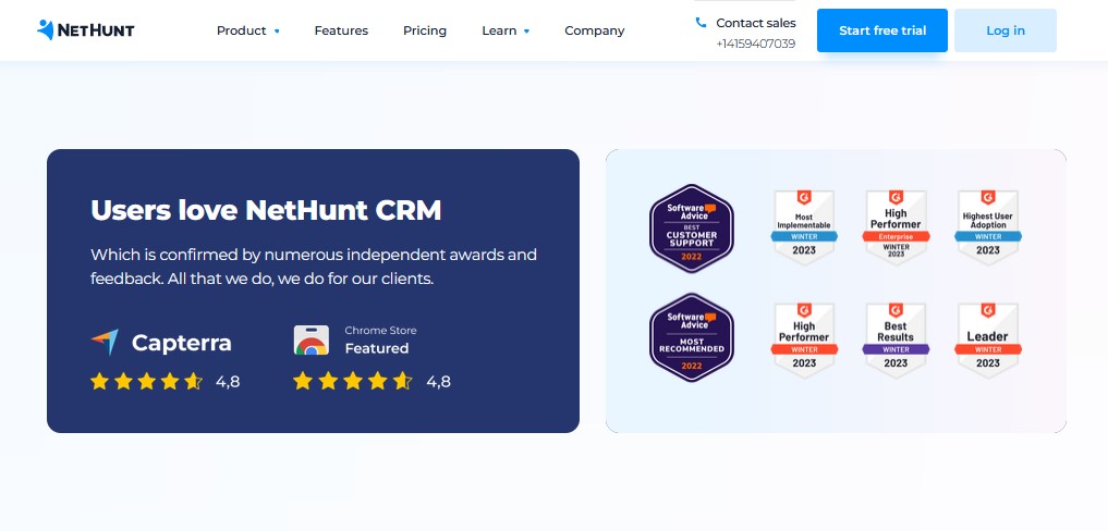 NetHunt CRM Pricing, Features, Reviews and Alternatives