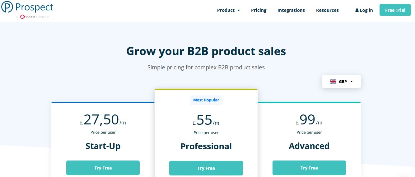 Prospect CRM Pricing, Features, Reviews and Alternatives